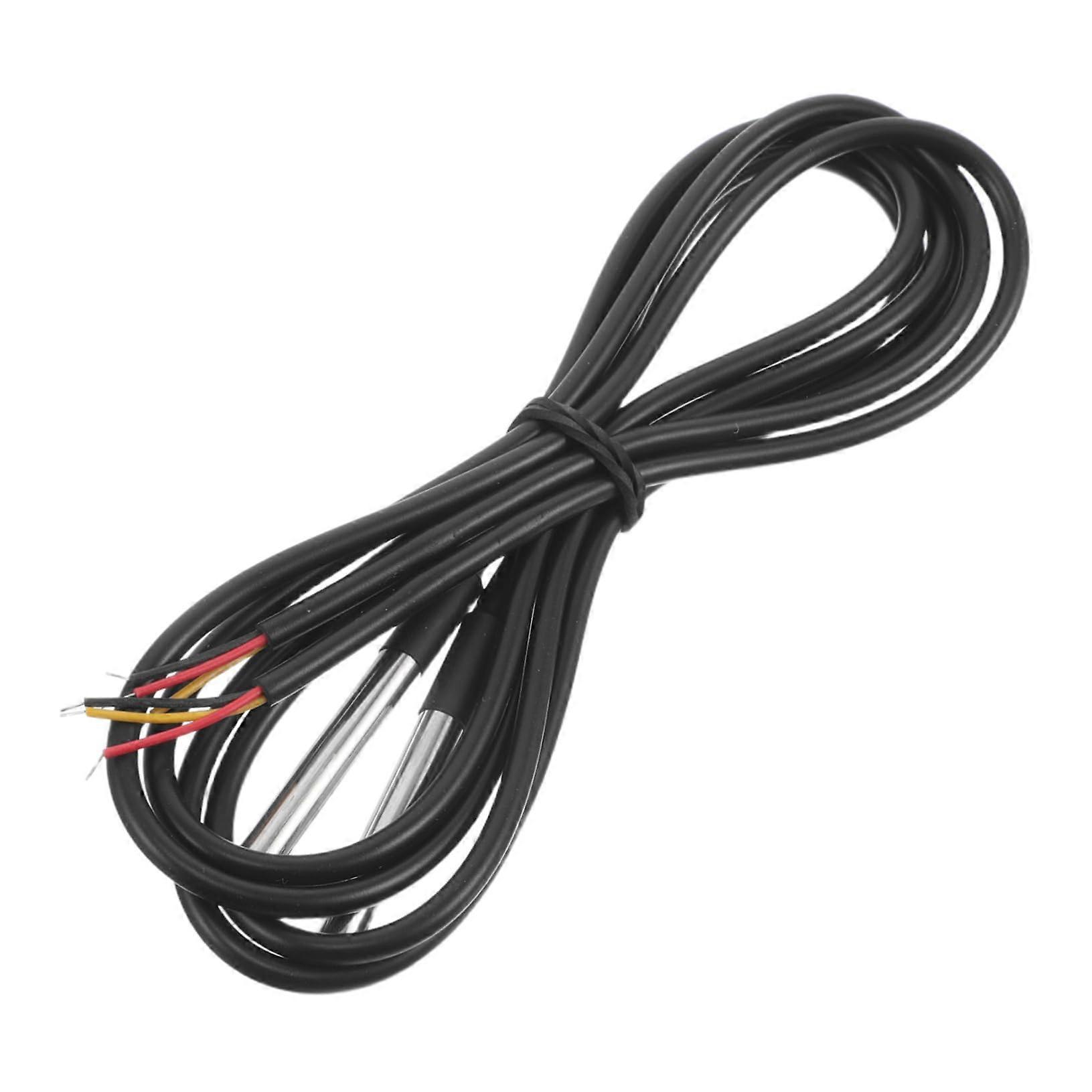 Thermistor Probe Replacement Temperature Sensor 2 Pack For Multimeter HVAC Outdoor Aquarium Humidity Monitoring