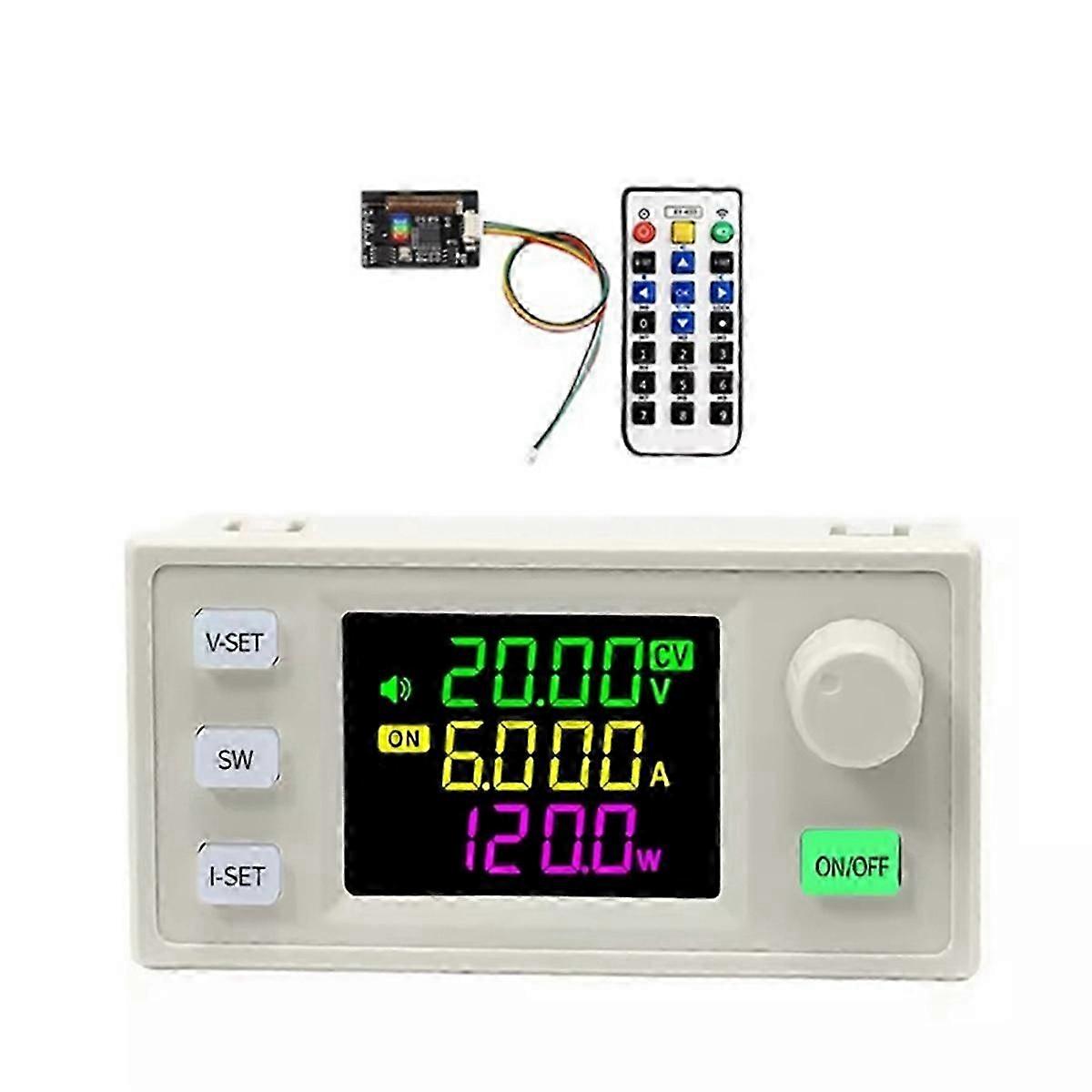 SK120X CNC DC Regulated Power Supply+433 Kit DC-DC Step Up/Down Bench 6-36V to 0-36V 120W USB Stabil