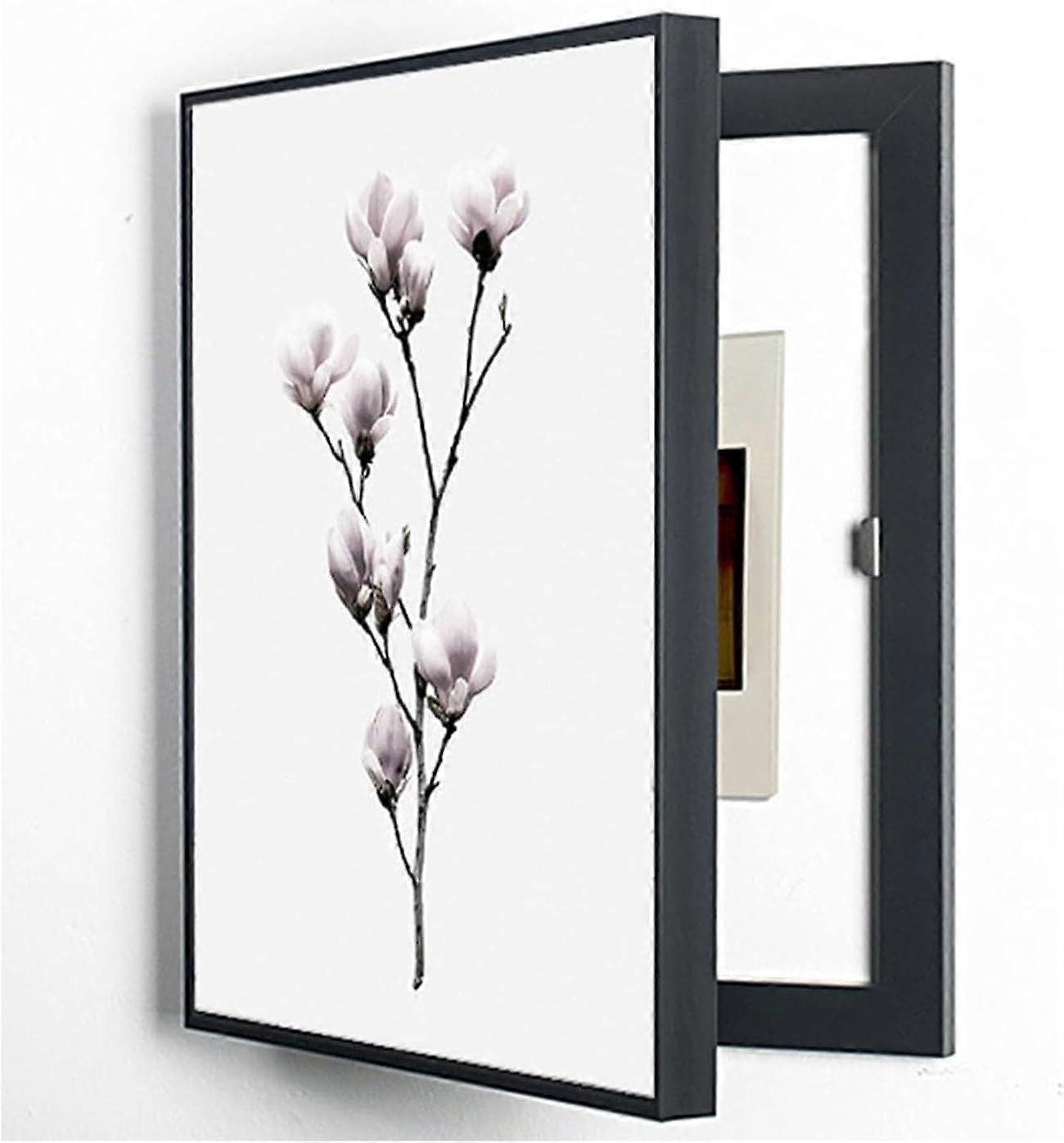 Electrical Panel Cover Decorative Indoor Wall Mounted Meter Box Cover 60x80cm C Model