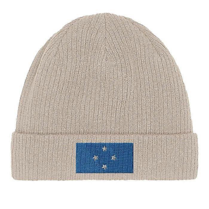 Beige Flag Draped Bonnet of the Federated States of Micronesia