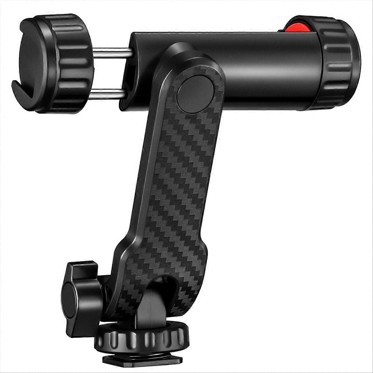 Camera Hot Shoe 360 Rotatable Phone Mount Holder Tripod W Cold Shoe