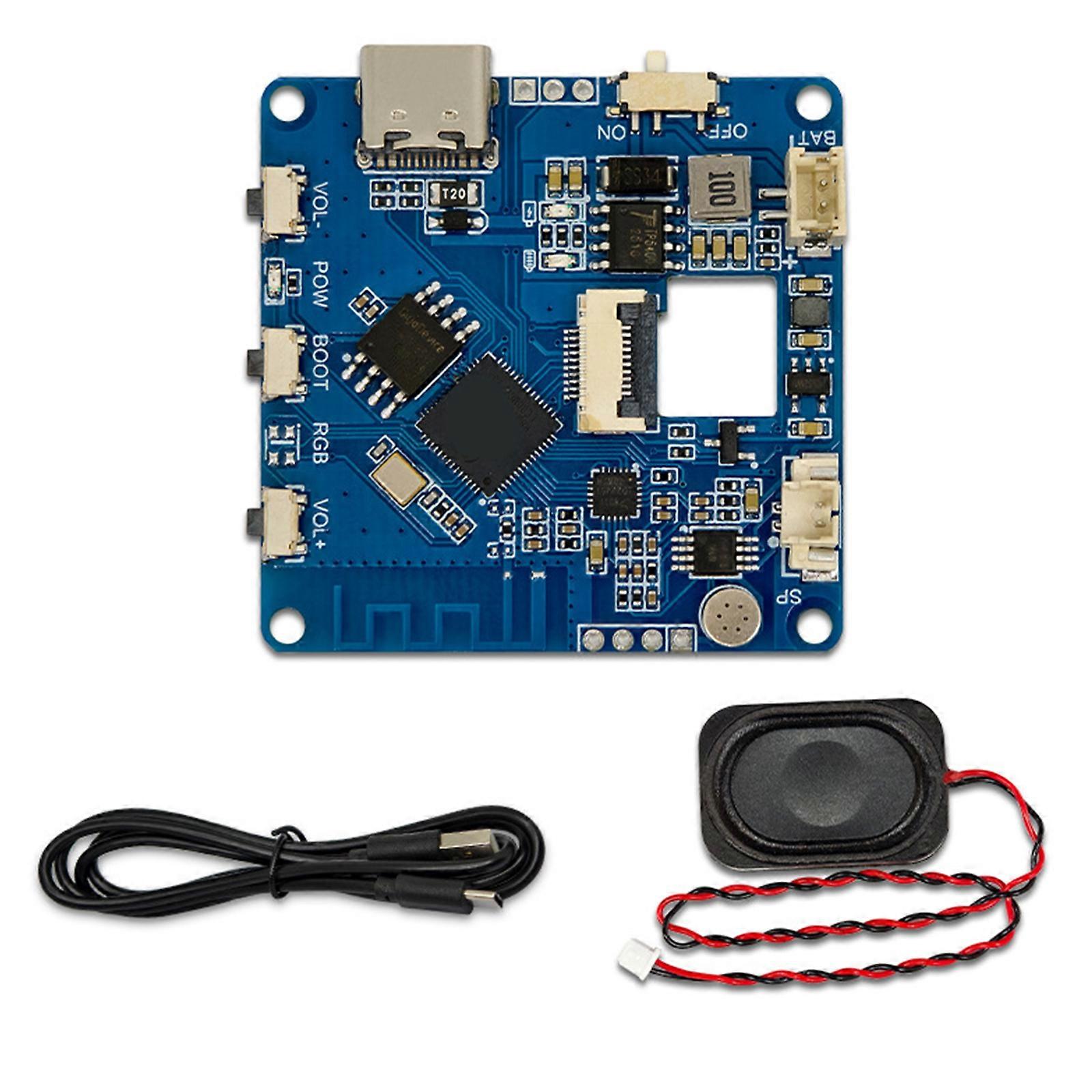 AI Voice Command Module 1.54inch LCD Screen Development Board Tool For Interactive Application Recognition Module Multicolor