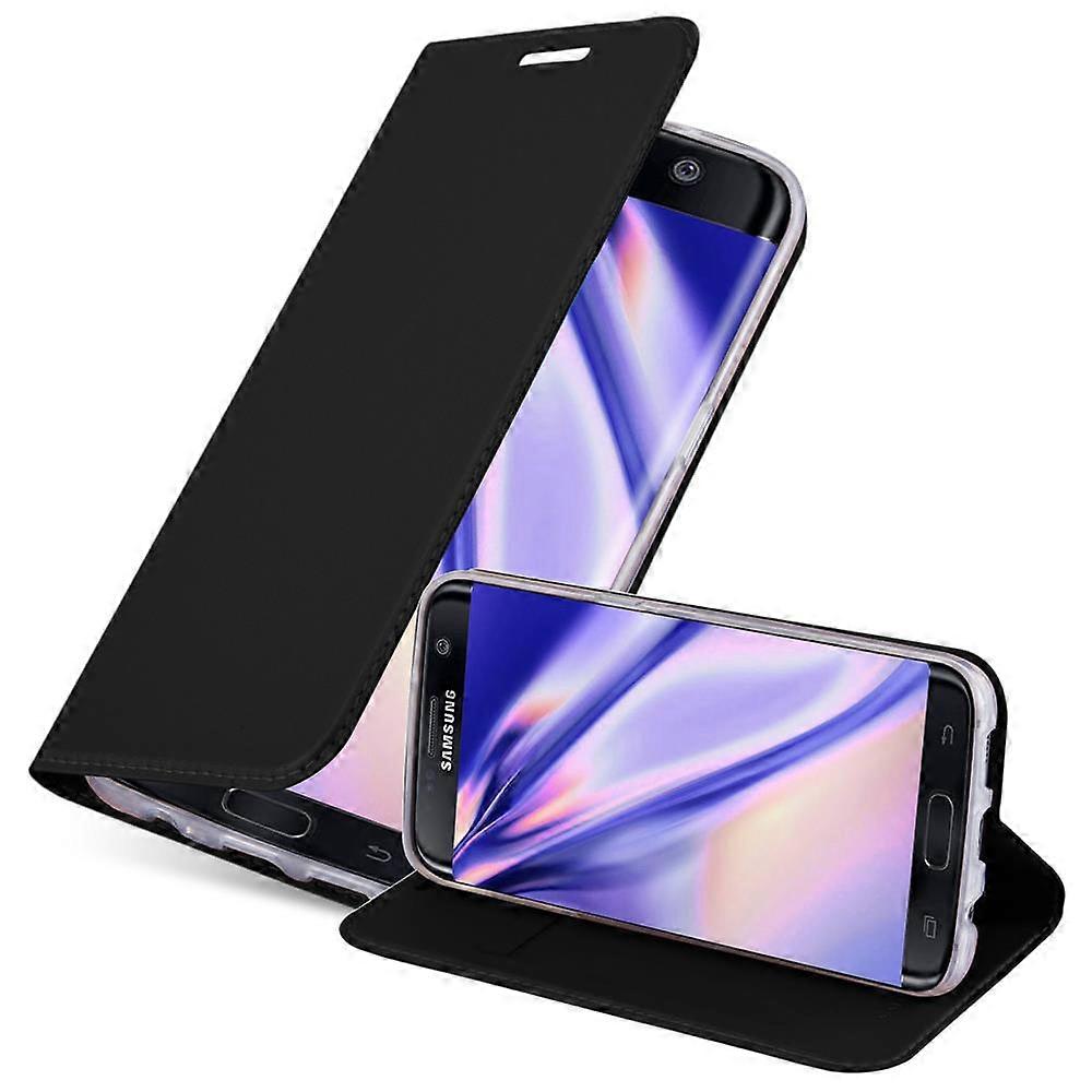 Samsung Galaxy S7 EDGEケース - カードスロット付きマットな表面