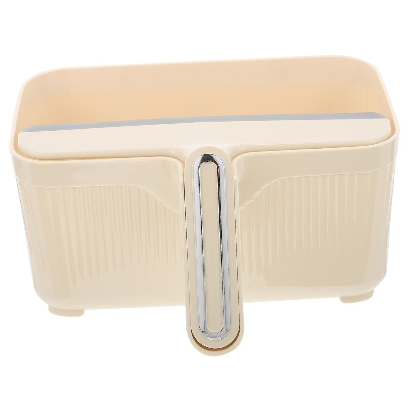 Desktop Trash Can Small Garbage Container Plastic Tabletop Waste Bin Desk Litter Bin For Office Home Kitchen