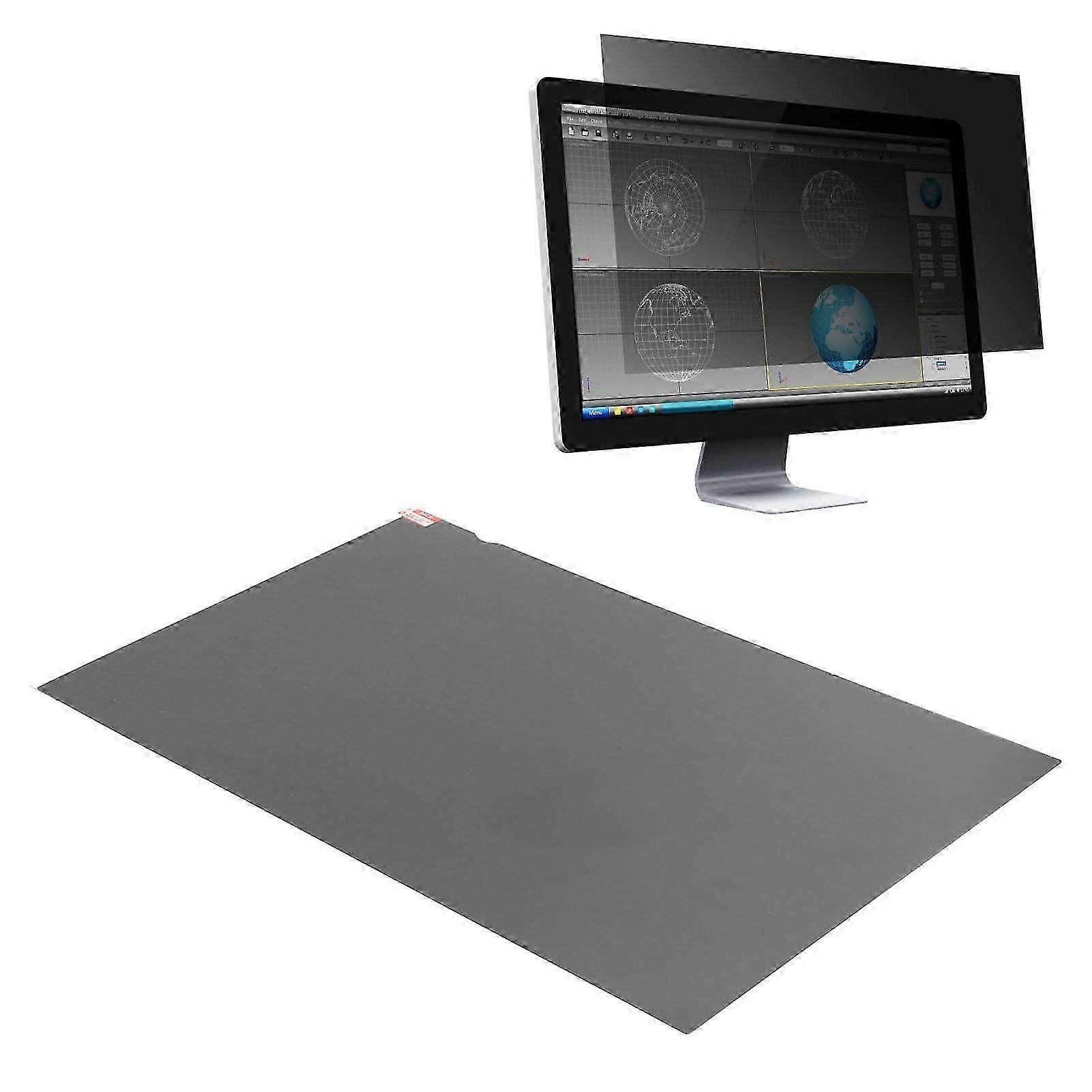 27 Inch Monitor Private Screen Filter, Anti Glare Blue Light Protection For 16:9 Widescreen Computer Displays