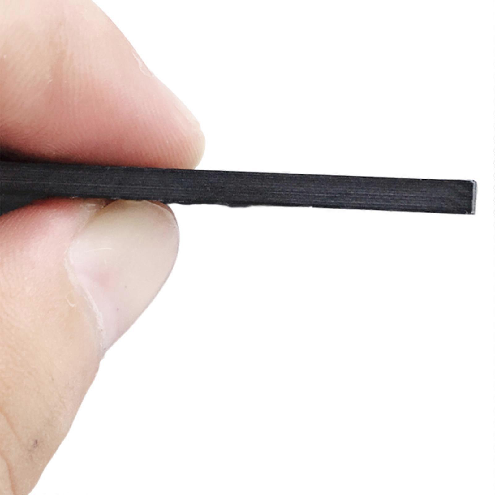 Carbon Fiber Board 3K 100x250mm Lightweight 3K Twill Weave Panel Sheet Replacement For Automotive Customization Multicolor