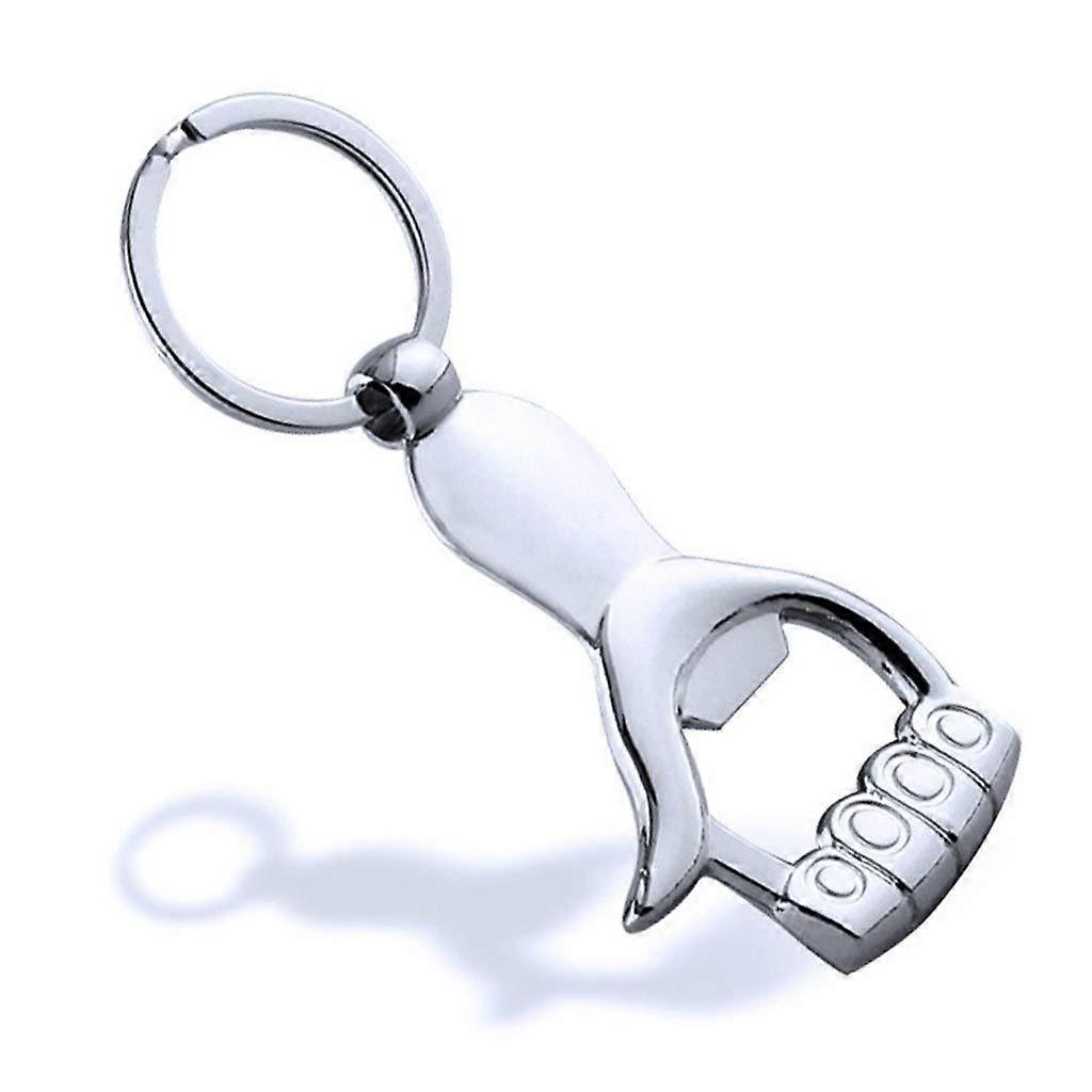 Bottle Opener Palm Hand Shape Keychain For Professionals