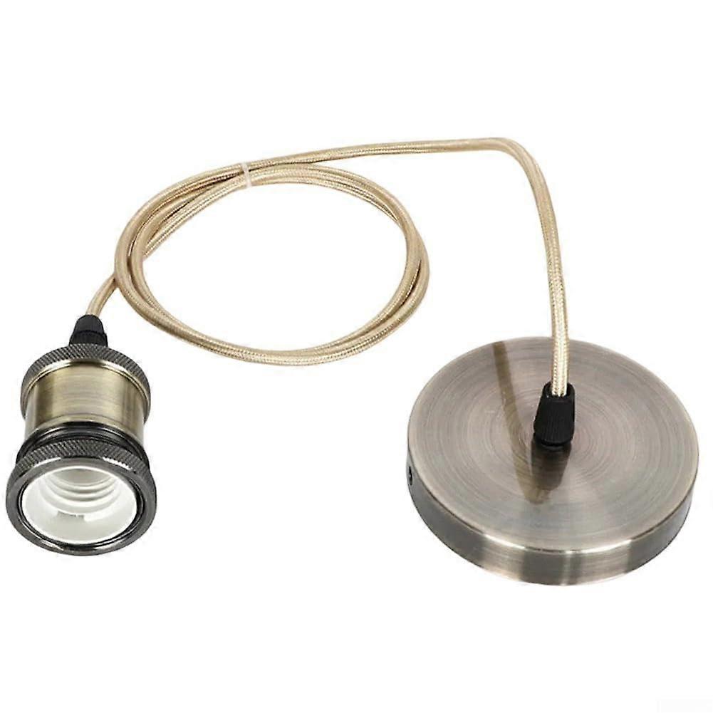 Retro Ceiling Lamp Fitting Bronze Finish, Vintage Style Ceiling Mount