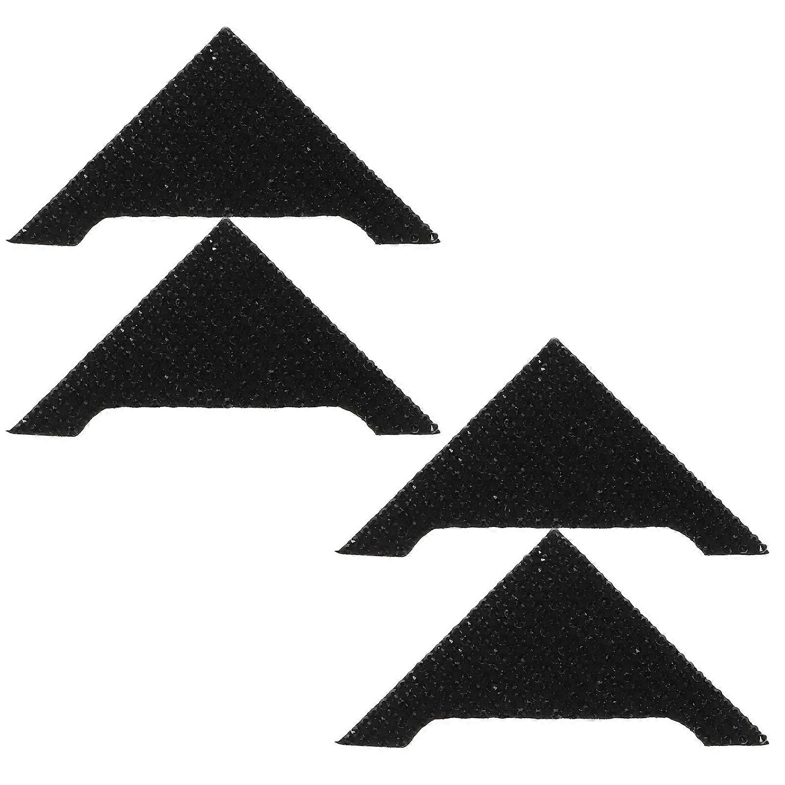 4Pcs Car Door Edge Protector Strip for Scratch Prevention Black