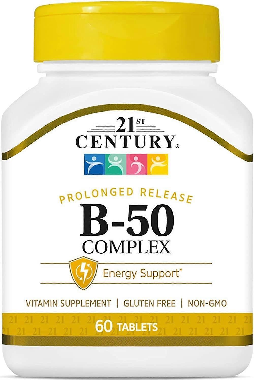 21St Century B-50 Complex, Prolonged Release, Tablets, 60 Ea