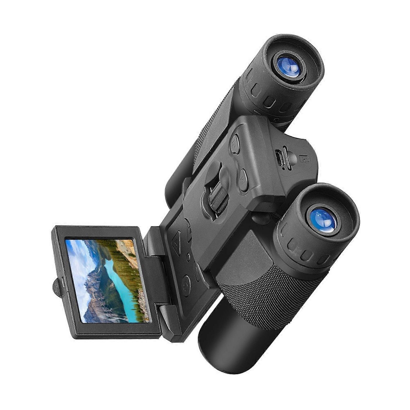 Portable Digital Binoculars with Camera 2inch Colour Display Binoculars Camera Video Photo Recorders Easy to Use Multicolor