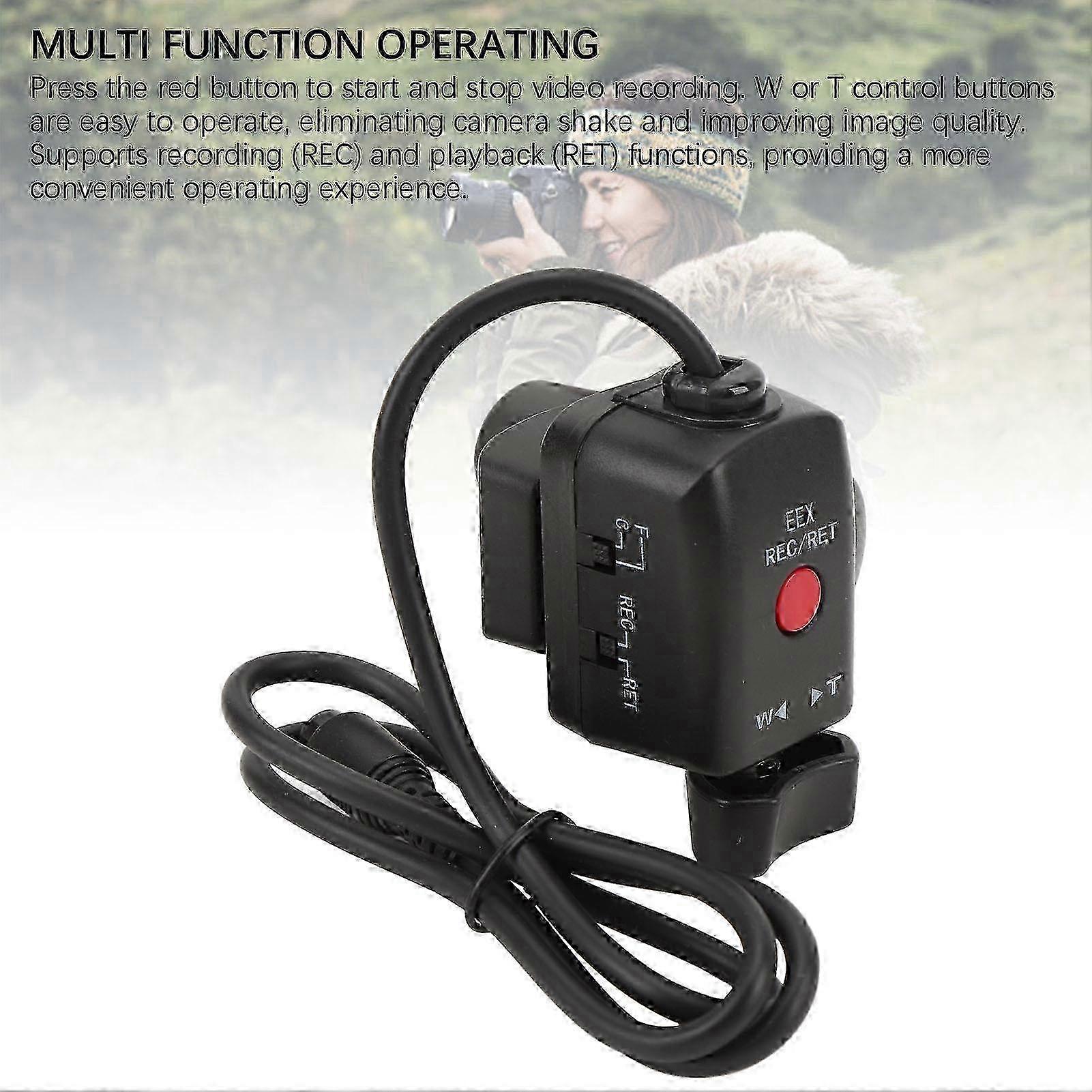 Camcorder Zoom Controller With 8 Pin Connector Rec Ret Start Stop Camcorder