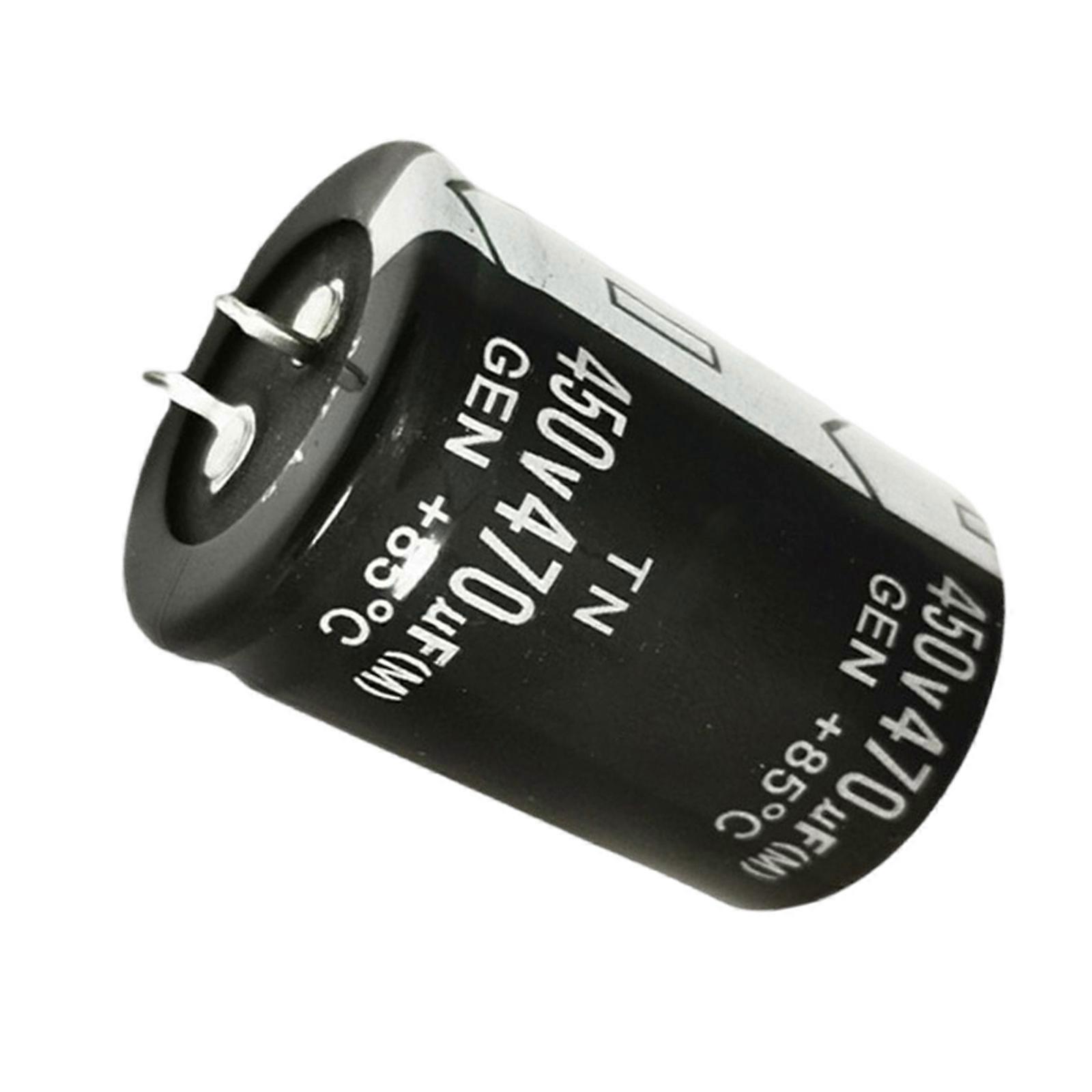 Electrolytic Capacitors 450V 470uF for Various Mechanical Device 35x50mm Multicolor