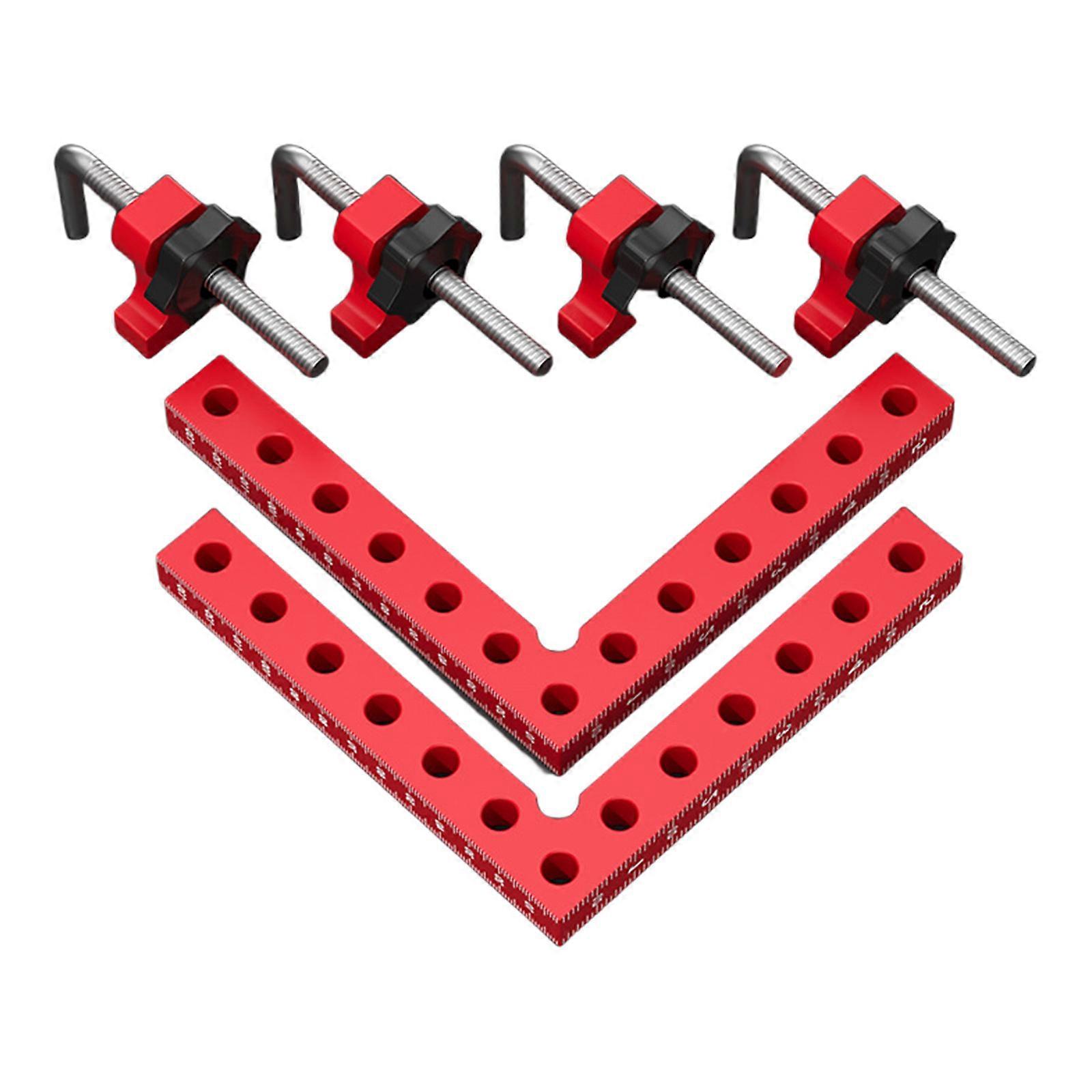 Aluminum Right Brackets For Woodworking Metalworking And Structural Alignment Multicolor