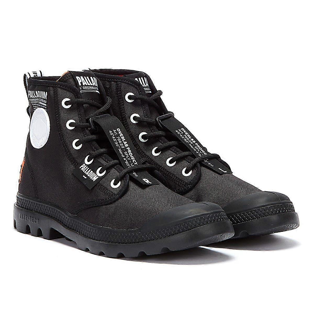 Palladium Pampa Lite Overlab Mens / Boots - (Black)