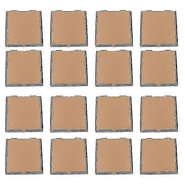 25pcs Mini Pizza Boxes Miniature Cardboard Box Pizza Corrugated Board Case