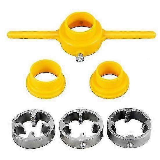 Pipe Threader Plumbing Tool Kit T-Shaped Handle Design