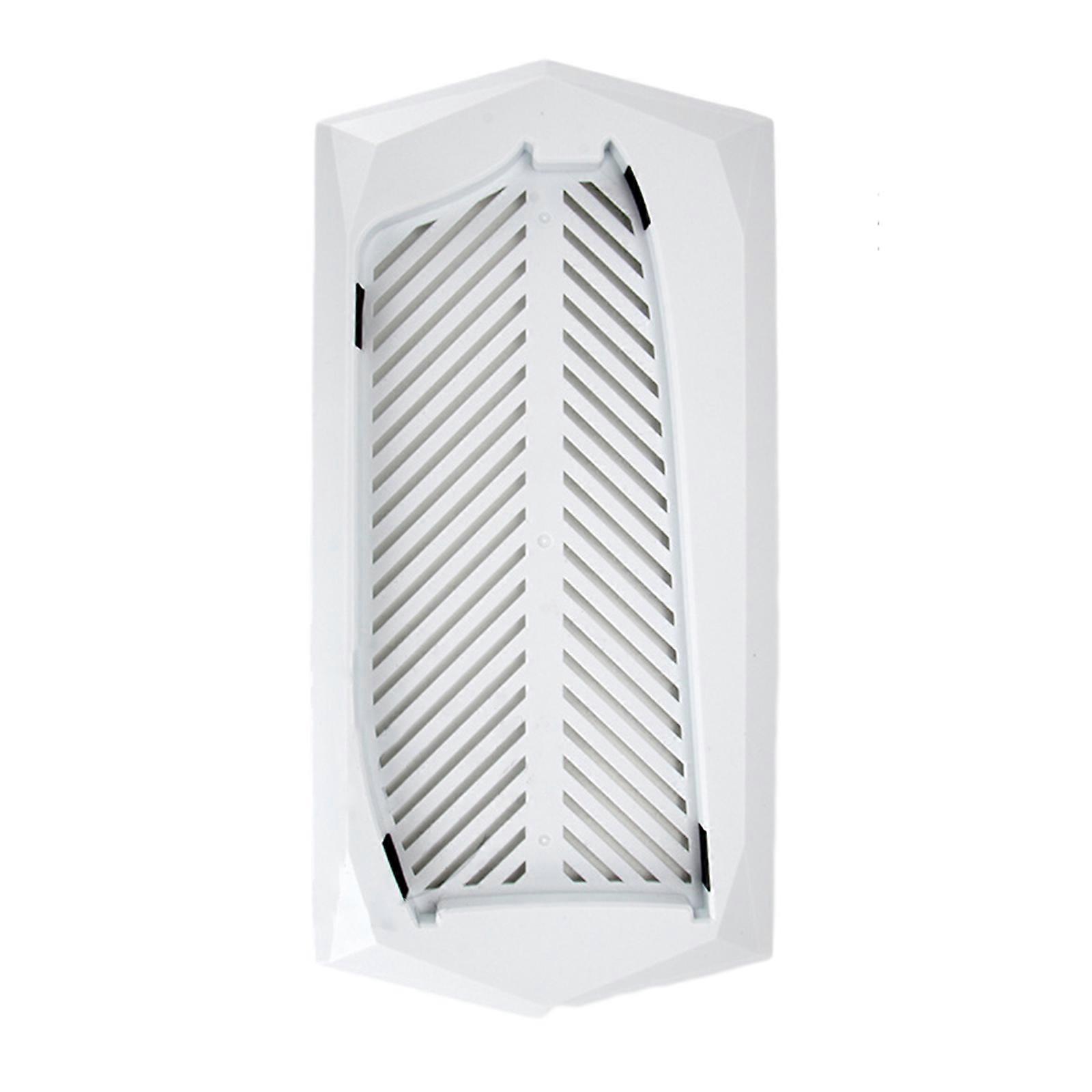 Vertical Stand Holder Game Console Dock Mount Bracket Base Support with Built-in Cooling Vents for Slim  White