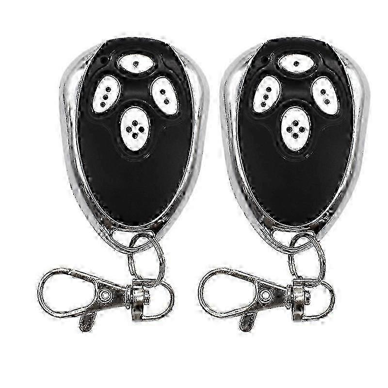 w 2PCS Garage Gate Remote Control for Alutech AT-4 AR-1-500 AN-Motors AT-4 ASG1000 AT4 AT 433MHz Rolling Code
