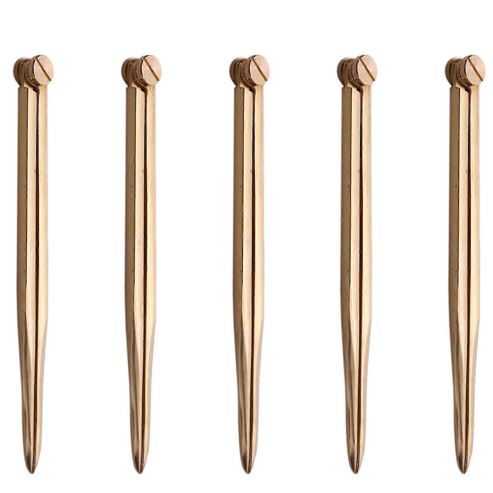 5X 168mm Navigation Chart Straight Divider Solid Brass Marine Dividing Tool No Rust for Architects M