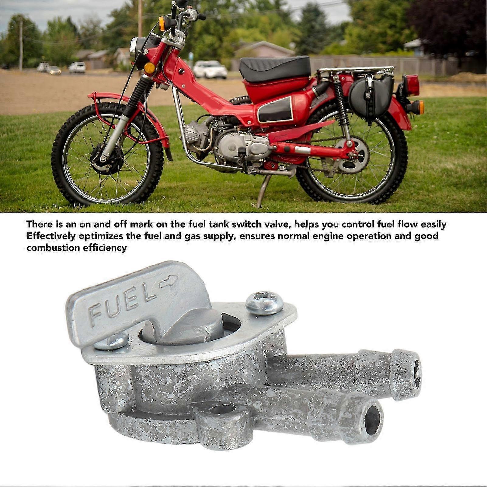 2Pcs Rotary Fuel Tap Switch (ON/OFF) for CT70, CT90, CT110, ATC110 & More