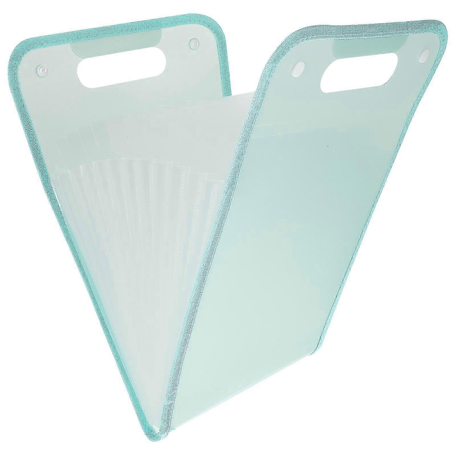 Pocket Folders Folder Notebook Document Storage Folder Binder Organizer Portable Filing Folder