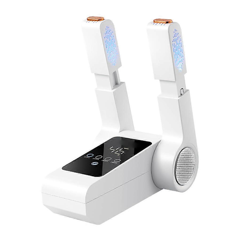 Boot Dryer with Folding Rack, Timer and 360° Warm Air for Shoes, Work Boots and Gloves