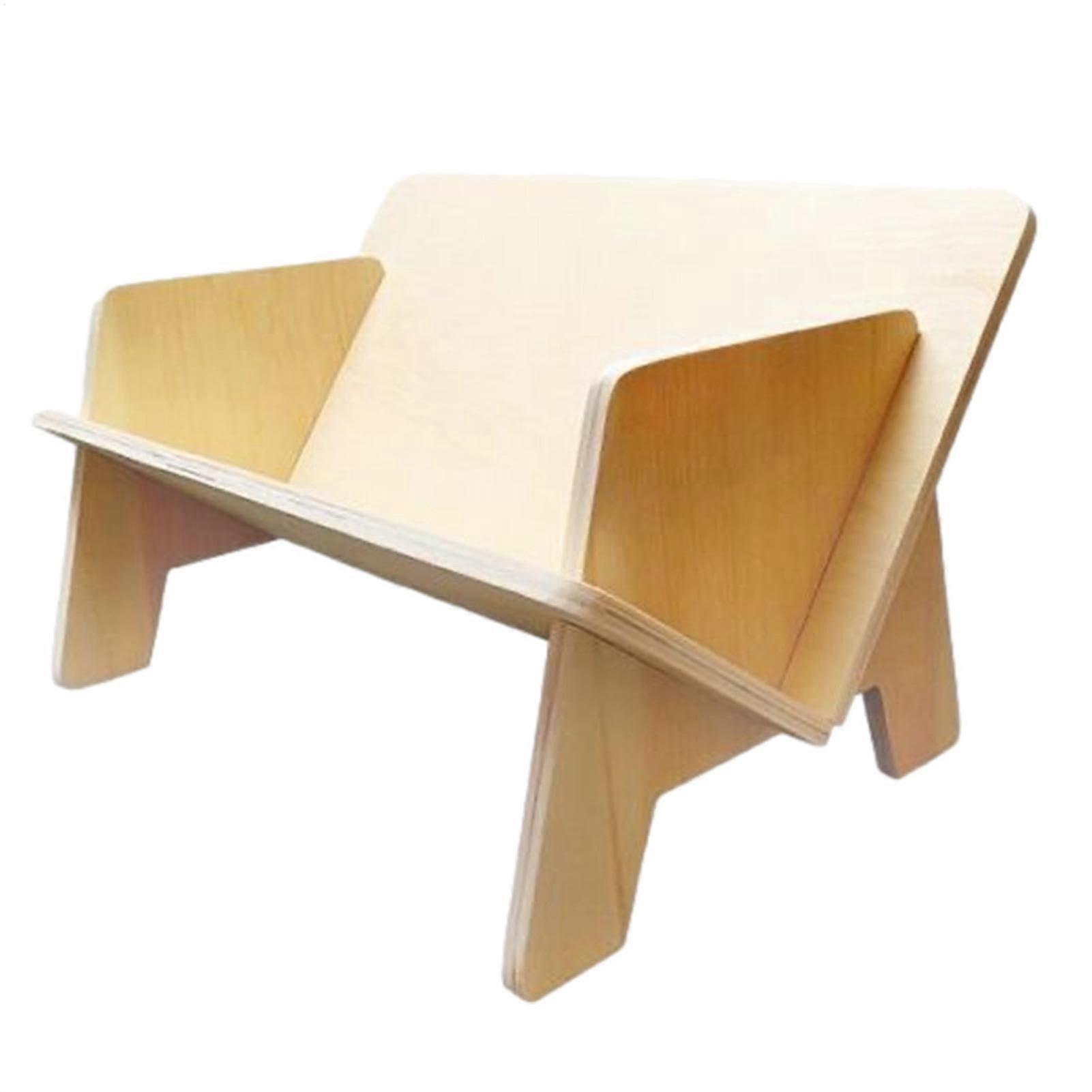 Tabletop Bookshelf Wooden Desk Storage Rack Small Countertop Organizer Movable Student Bookcase