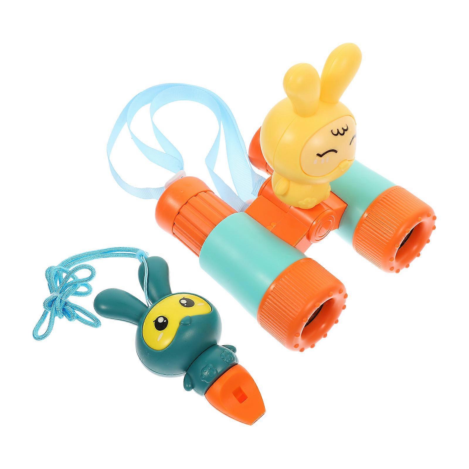 Kids Binocular Telescope for Outdoor Learning 1Set Portable Small Binocular