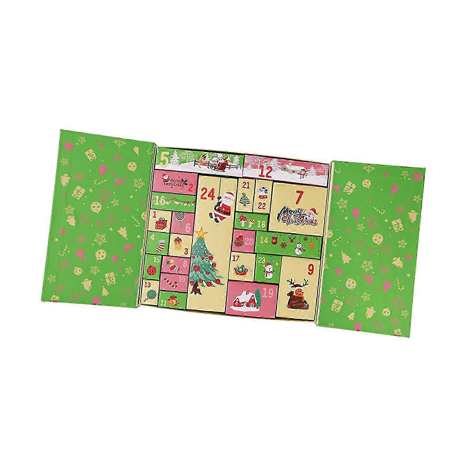 Christmas Decoration Advent Calendar for Home Holiday Setup