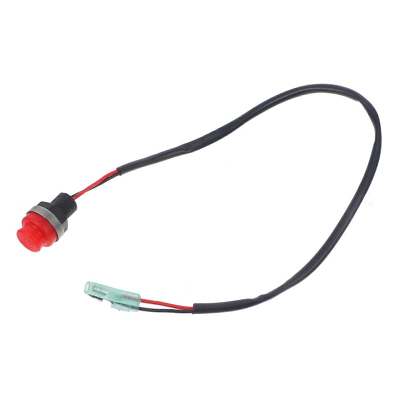 Boat Push To Start Button Safe Use Prevent Accidents Multicolor 53.00X2.50X2.50CM 1Pack