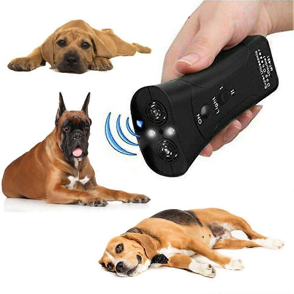 2Pack Ultrasonic Anti-Bark Dog Trainer, Compatible with All Dogs, Portable Clicker for Walking, Jogging, Aggressive Behavior Control