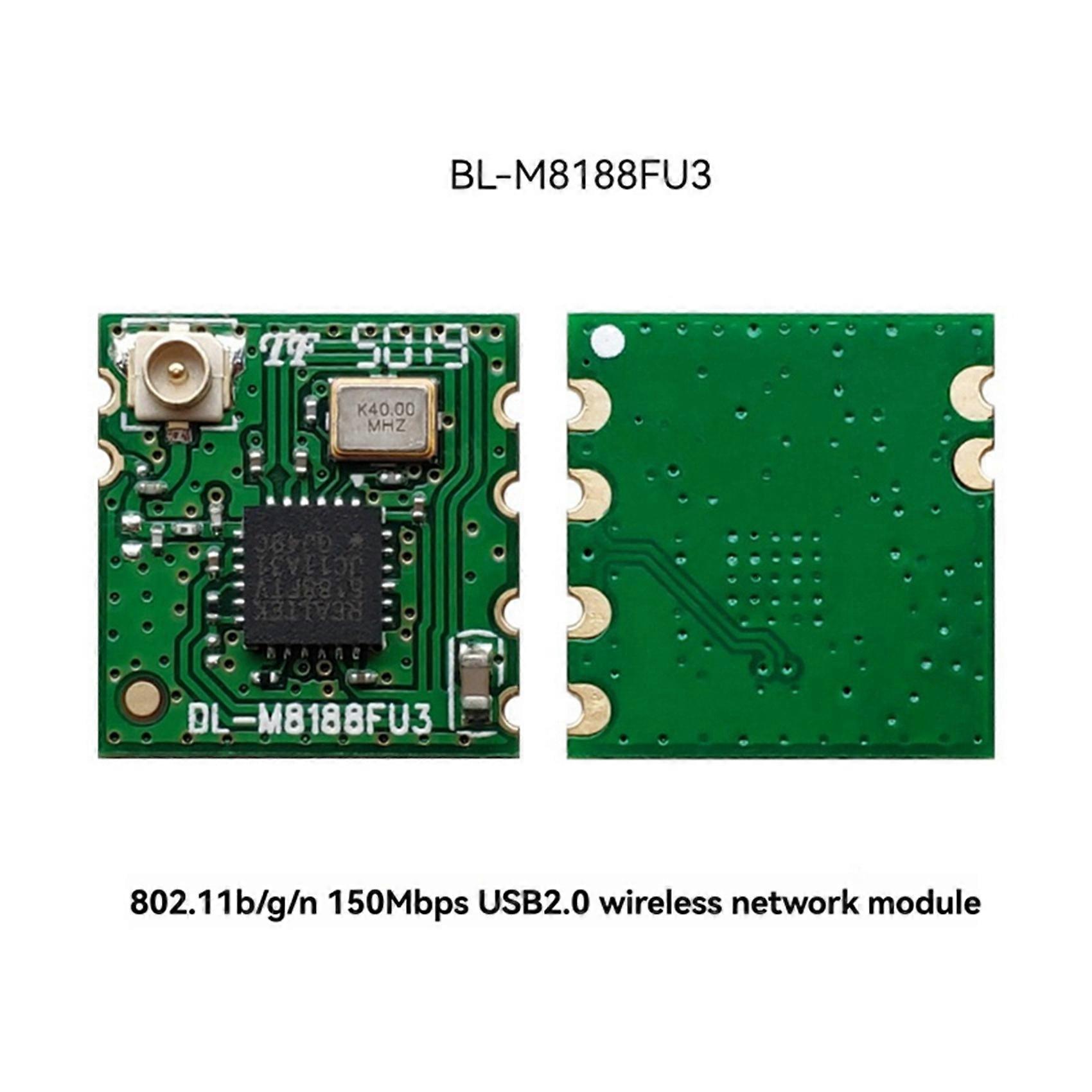 2X RTL8188FTV Wireless WIFI Module with IPEX Block for Linux Android USB Interface 2.4GHz BL-M8188FU3