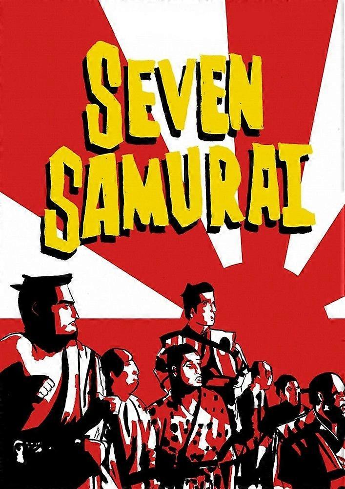Seven SamuraiStress Reliever Jigsaw Puzzle EB 4686