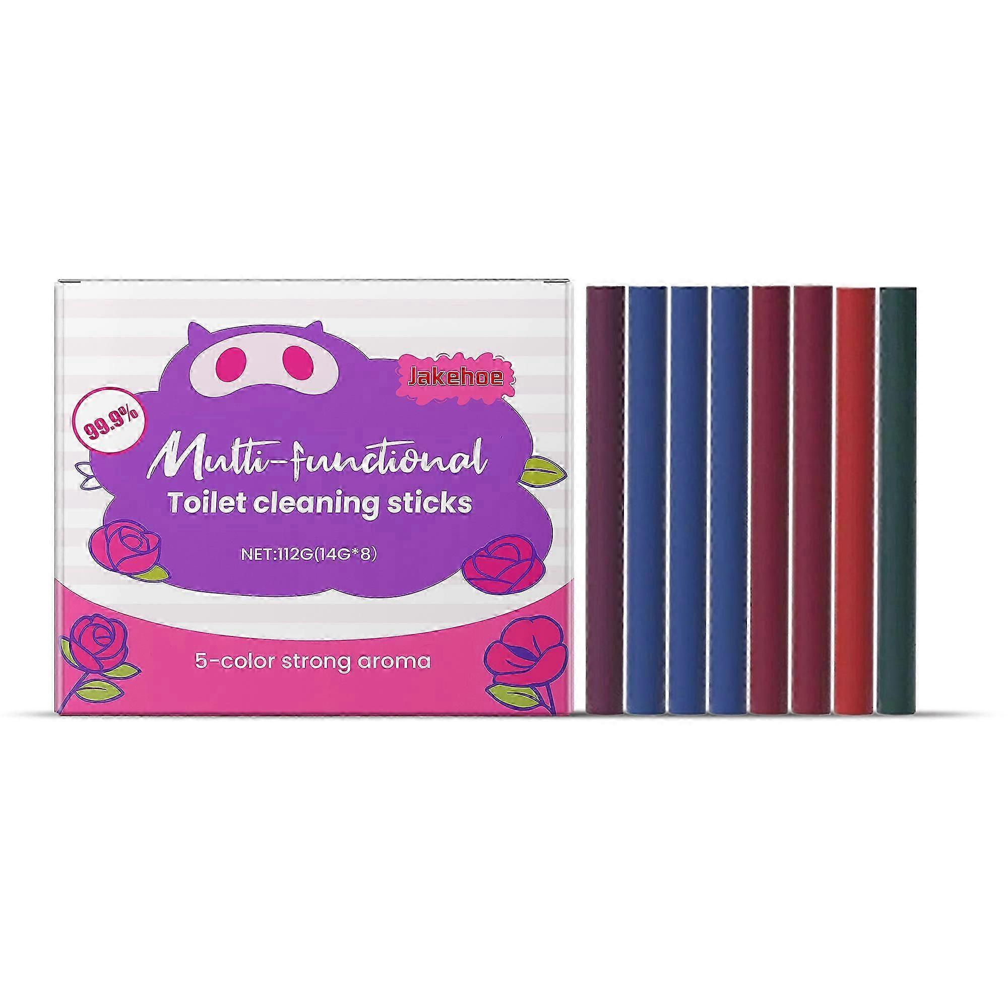 Multi-Effect Toilet Cleaning Stick - Odor Elimination & Stain Removal for Fresh Bathrooms