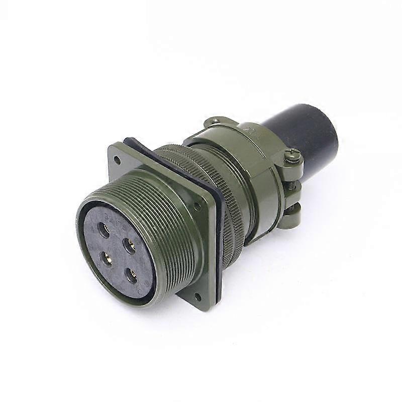 Military Standard Aviation Connector with Secure Coupling and Vibration Resistant Design