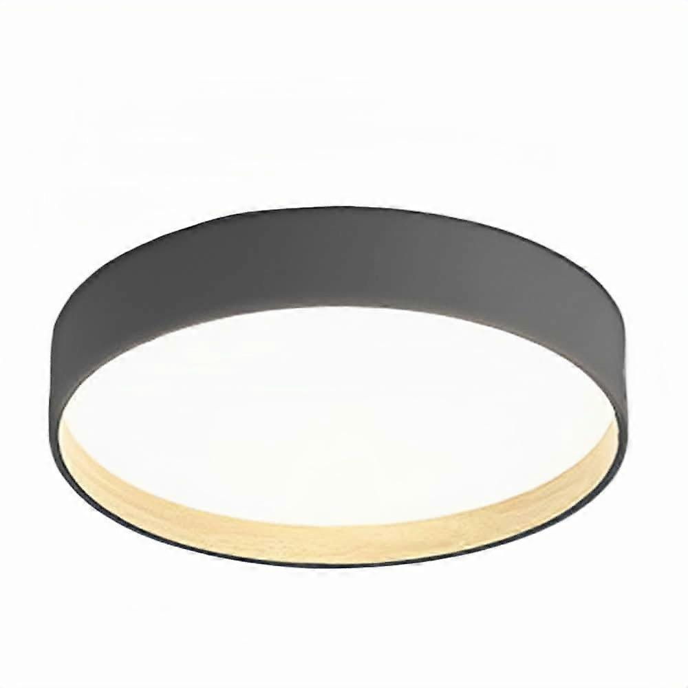 LED Flush Mount Ceiling Light 50cm Round with Stepless Dimming and Adjustable Color Temperature Gray