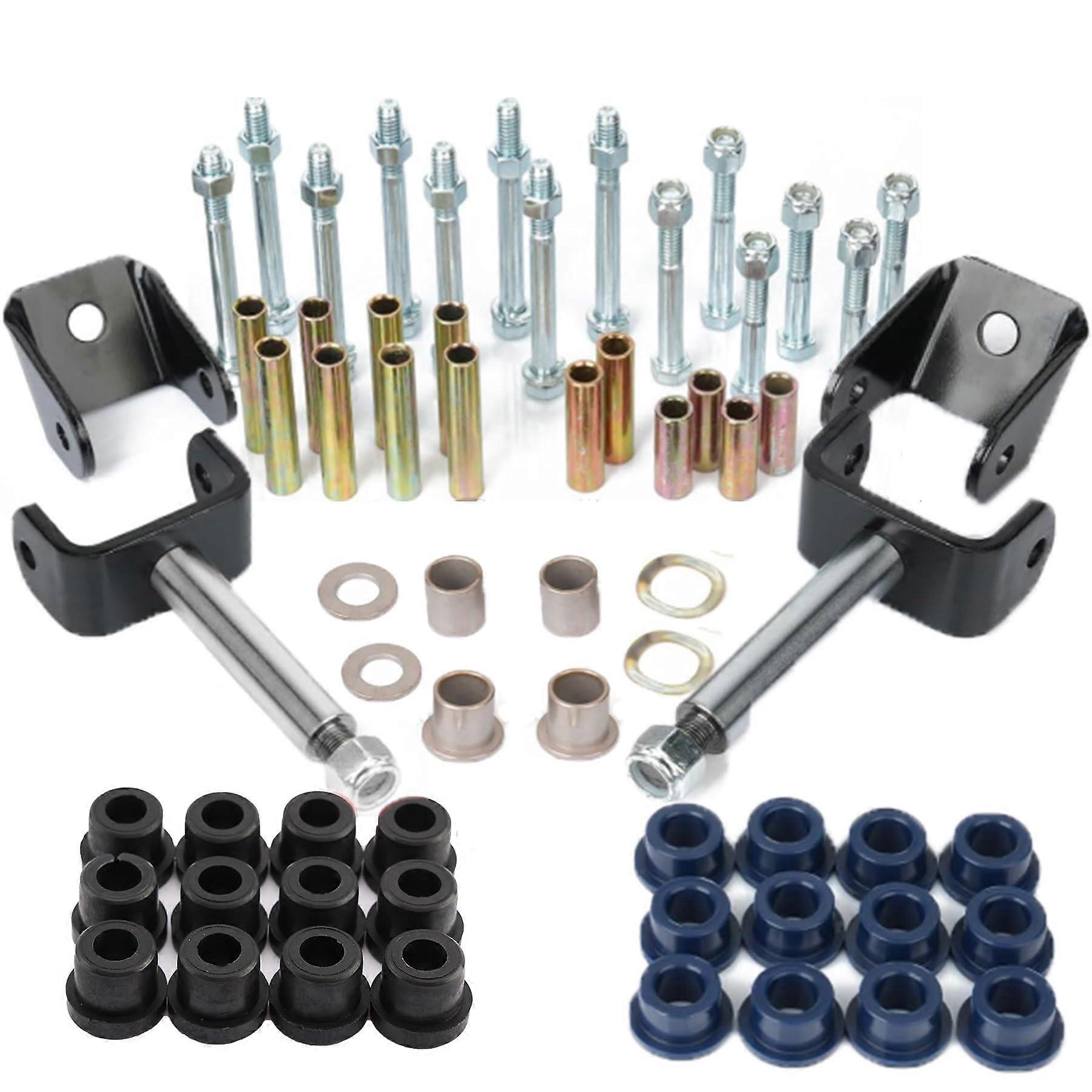 Golf Cart Front End Rebuild Kit, Kingpin and Bushing Replacement Set for 1993 Up Club Car DS