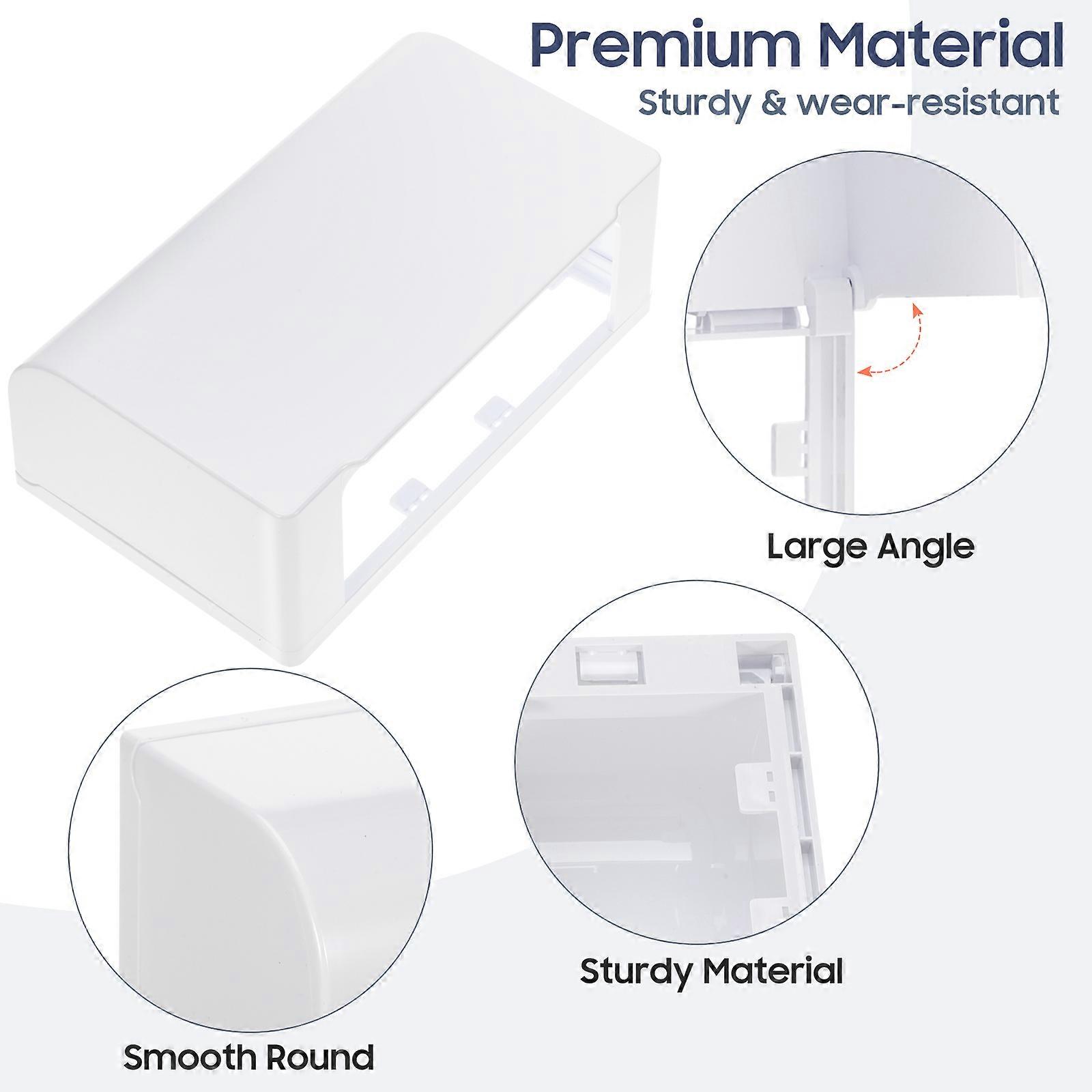 1PC Sticky Estilo Switch Socket Cover Double-position Thicked Waterproof Cover