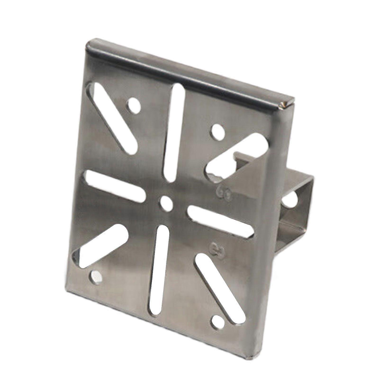 Poles Post Camera Mount with Fixing Screw Mounting Bracket for CCTV Security Camera Stainless Vertical Poles Mount Adapter Multicolor