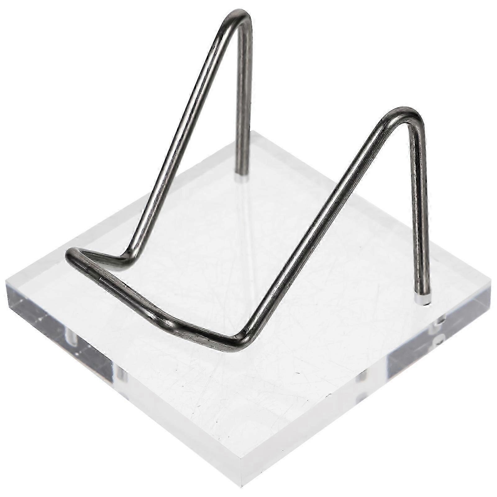 Crystal Mineral Raw Stone Display Stand Raw Gemstone Display Holder Minerals Rack