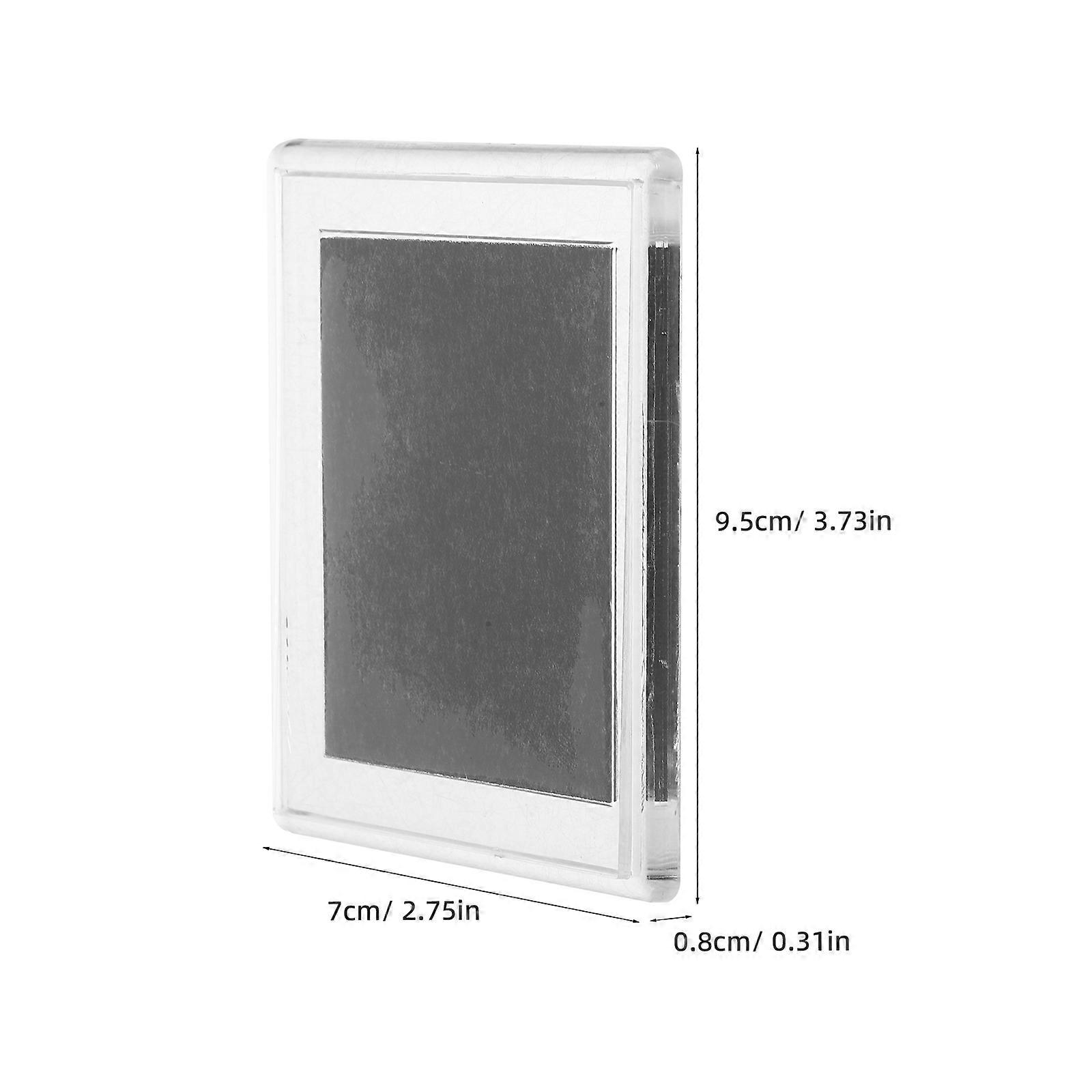 Magnetic Picture Frames with Insert Design 10Pcs Acrylic Photo Frames