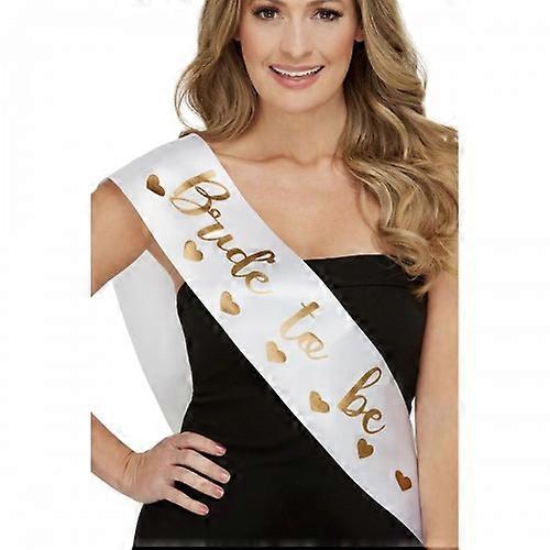 Smiffys Womens/Ladies Bride To Be Party Sash