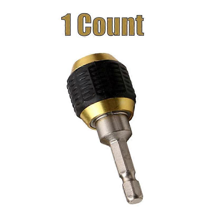 Quick-release Bit Holder Self-locking Drill Bit Holder 1/4 Inch Hex Shank Extension Rod Screwdriver Bit Holder Set for Power Drill Tool USA