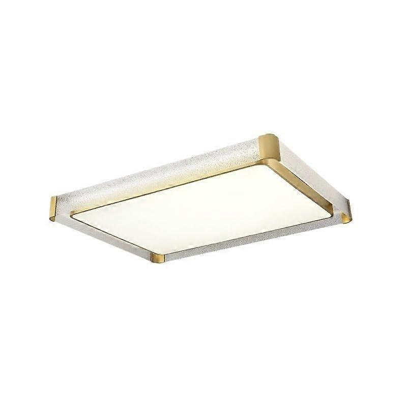 Modern LED Flush Mount Ceiling Light with Glass Shade, Energy Saving, Soft Ambient Glow