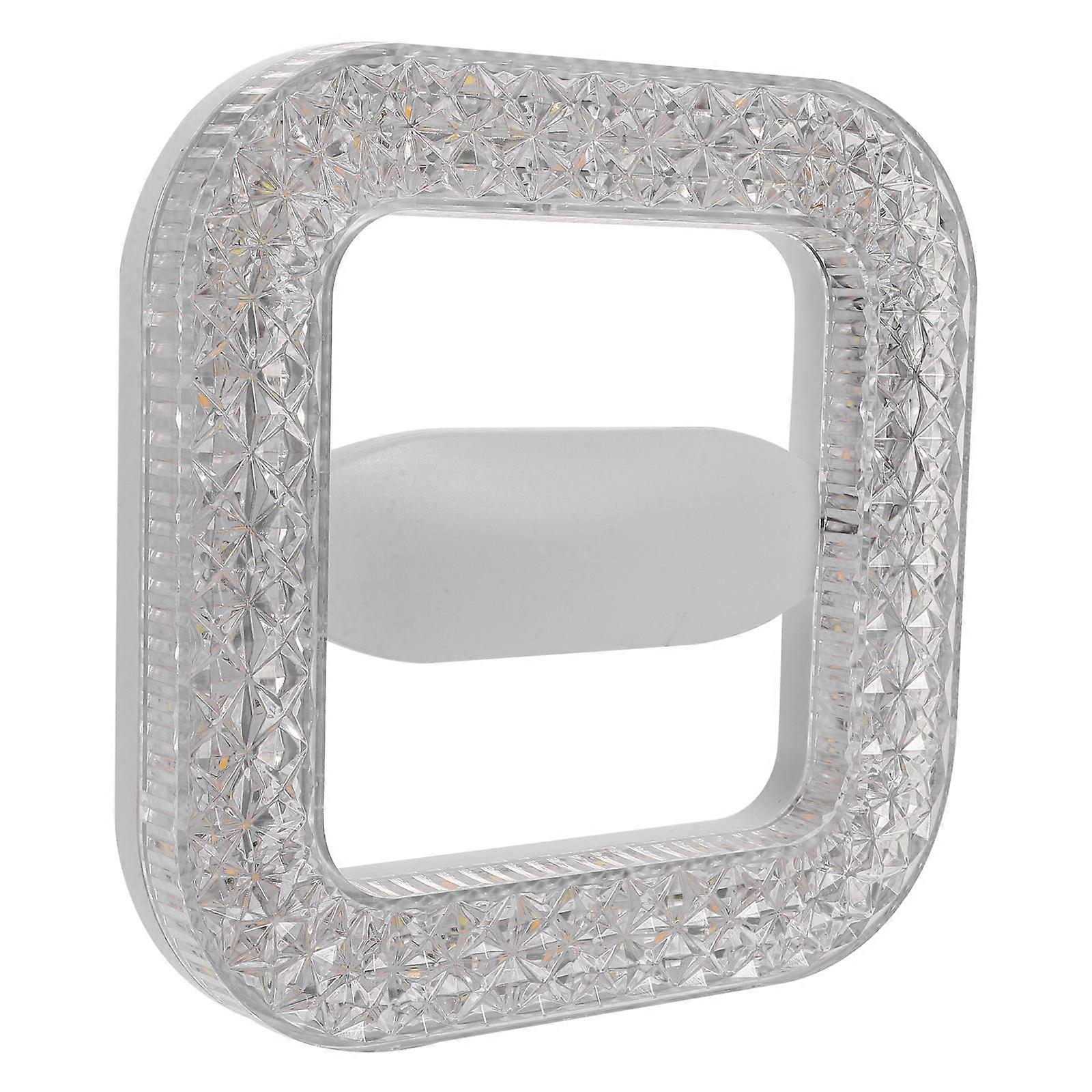 Acrylic Square LED Flush Mount Light for Dining Room