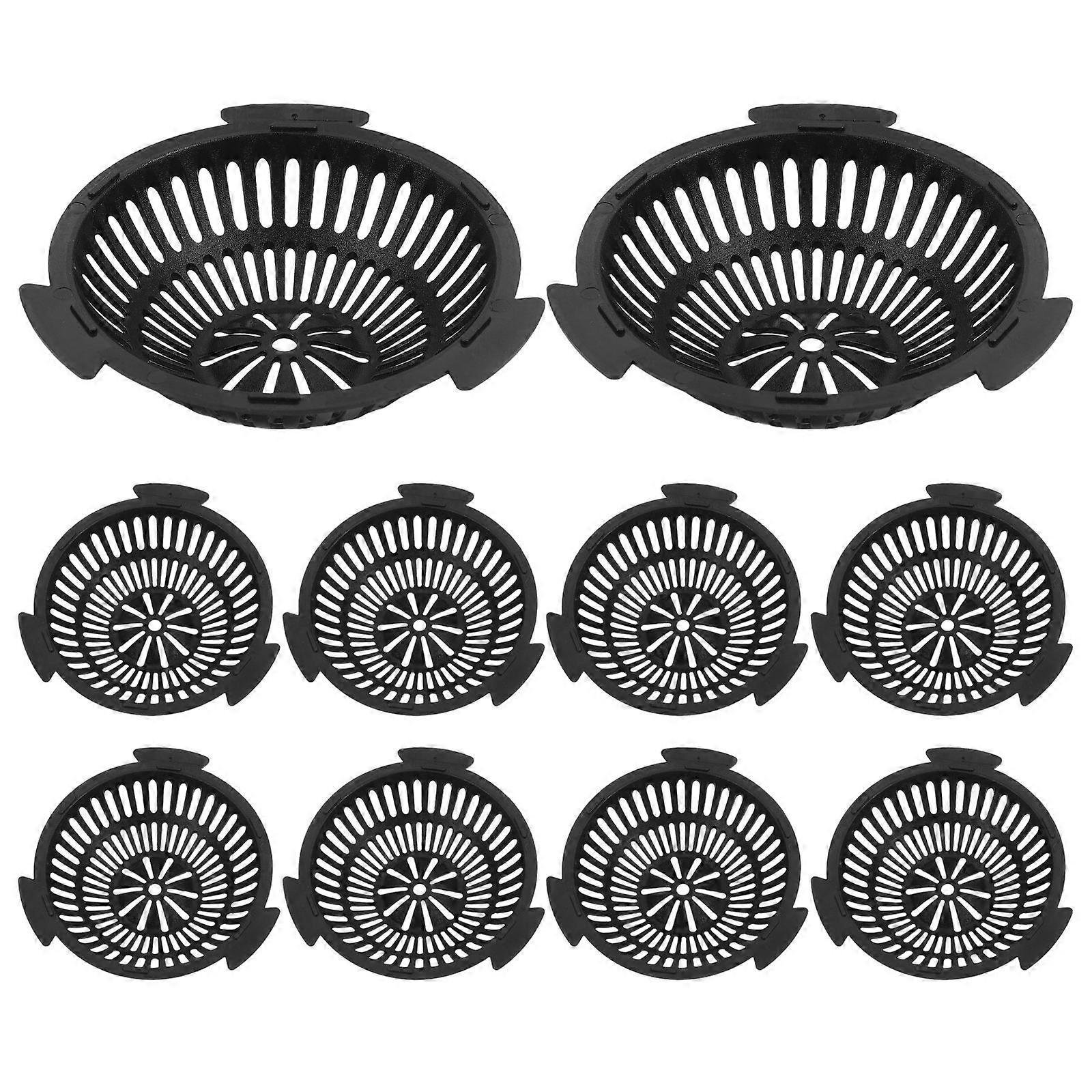 Flower Pot Hole Mesh Pads Plastic Planter Mesh Mat for 50Pcs Use