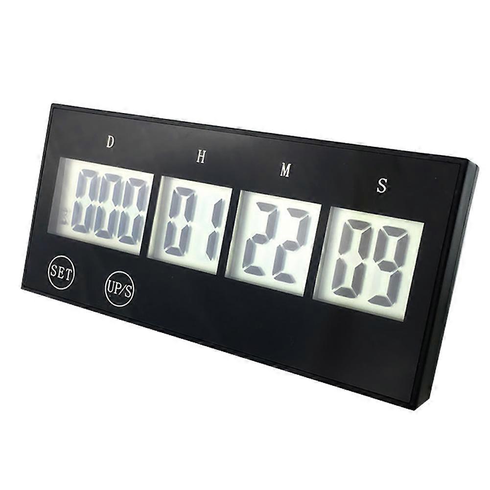 999 Days Digital Countdown Touch Screen Keys Electronic Count Down Timer Multifunctional Durable Recomable for Wedding Retirement