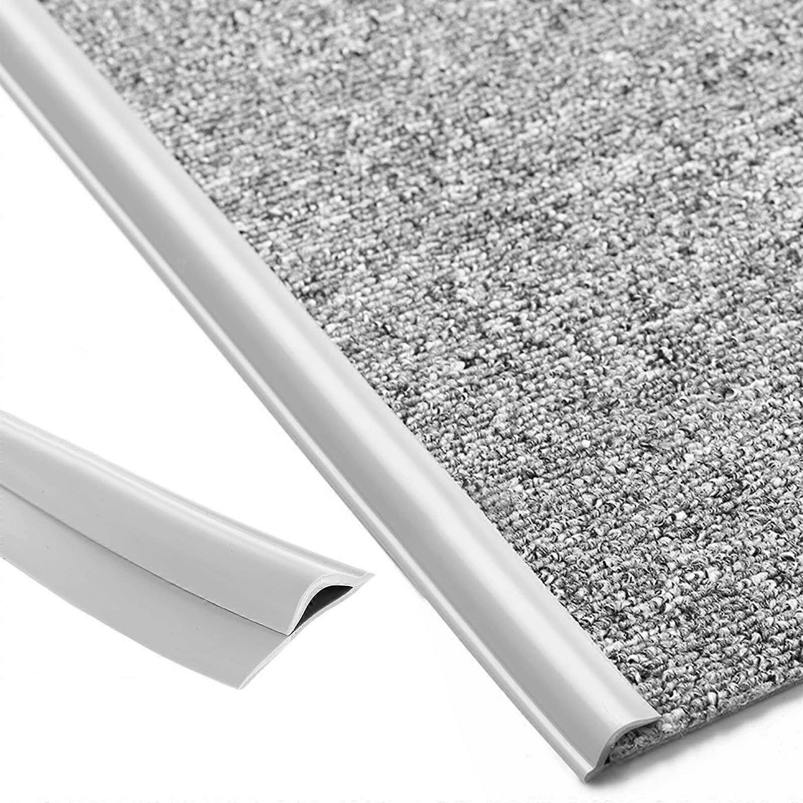 Flexible PVC Carpet Edge Trim SelfAdhesive Floor Transition Strip for Safe Seamless Flooring 250cm