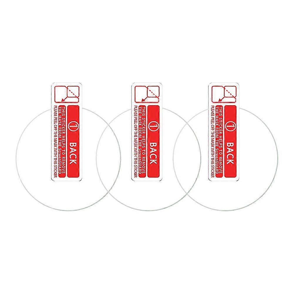 3pcs 9h Tempered Glass Screen Protector For Forerunner 945/245/45/245m